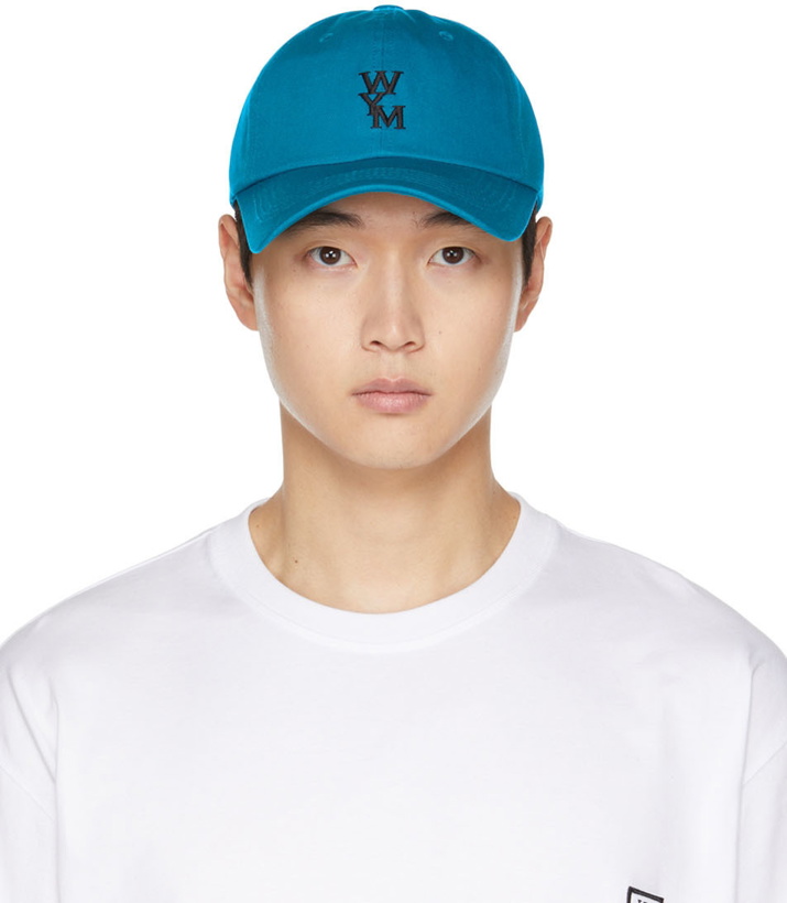 Photo: Wooyoungmi Blue Logo Ball Cap