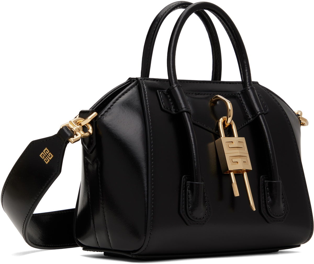 Givenchy Black Antigona Toy Lock Bag Givenchy