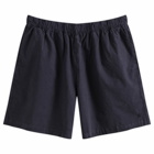 Norse Projects Men's Per Cotton Tencel Shorts in Dark Navy