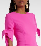 Carolina Herrera Crêpe cocktail dress