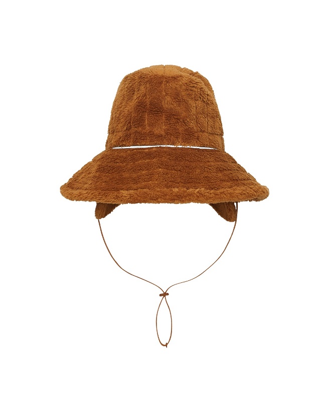 Photo: Moncler Genius 2 Moncler 1952 Wide Brim Hat Dark
