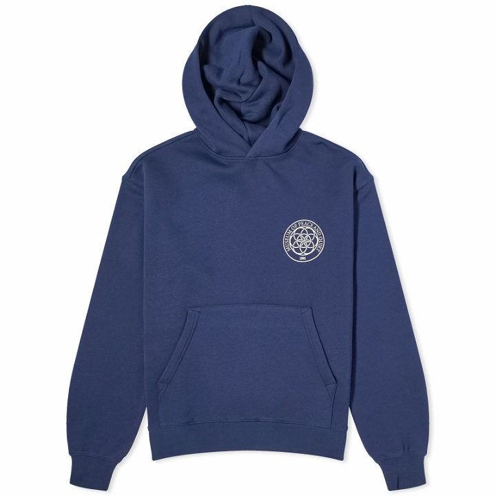 Photo: Museum of Peace and Quiet Men's Wellness Centre Hoodie in Navy