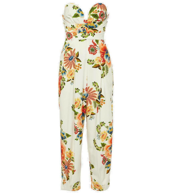 Photo: Farm Rio Delicate Garden printed jumpsuit