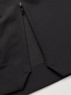 A-COLD-WALL* - Logo-Appliquéd Stretch-Shell Overshirt - Black