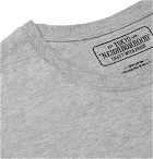 Neighborhood - Logo-Print Mélange Cotton-Jersey T-Shirt - Men - Gray