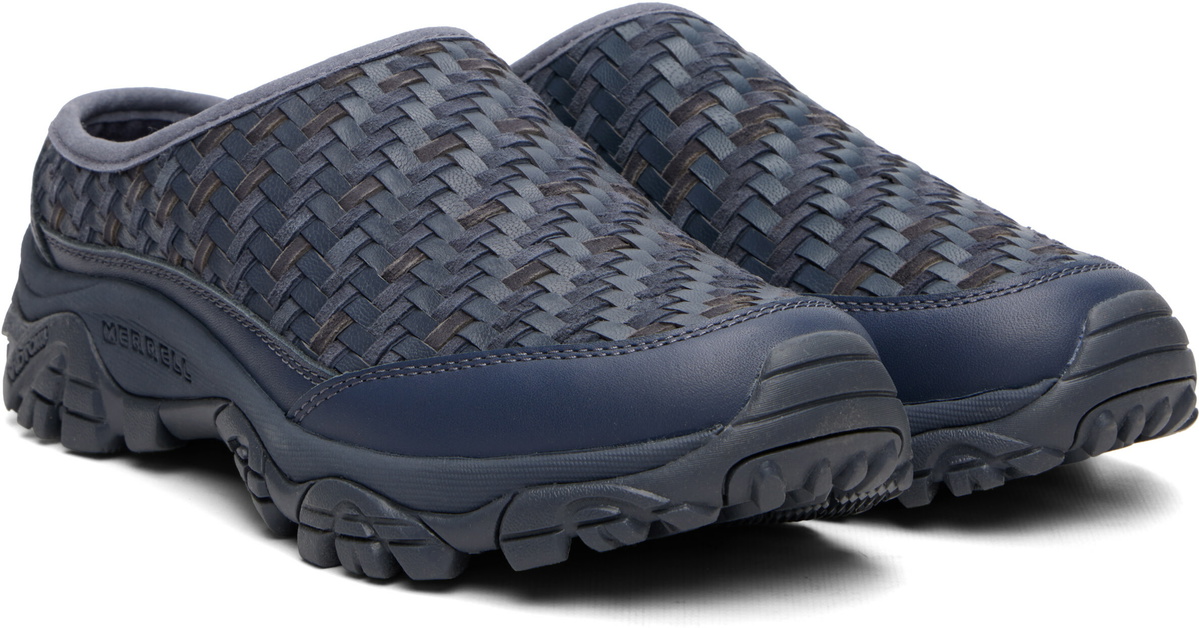 Merrell 1TRL Gray Moab 2 Leather Slide Flats