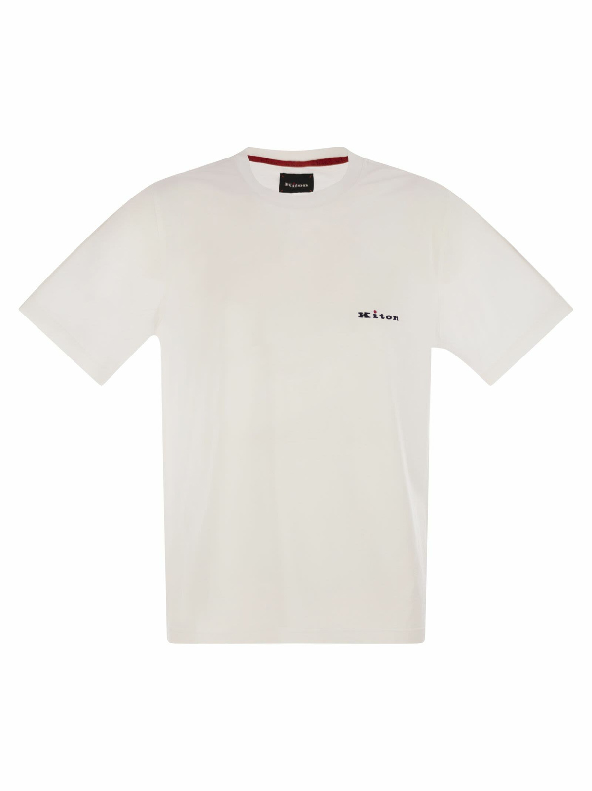 KITON - Cotton T-shirt Kiton