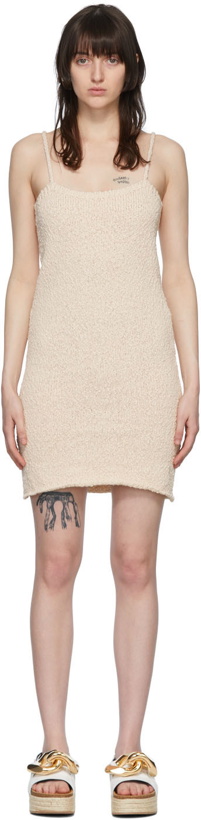 Photo: JW Anderson Beige Cotton Mini Dress