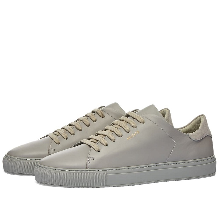 Photo: Axel Arigato Men's Clean 90 Sneakers in Monochrome Grey Leather