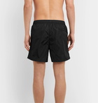 Valentino - Short-Length Logo-Print Swim Shorts - Black