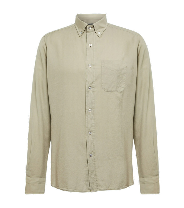 Photo: Tom Ford - Cotton and cashmere shirt