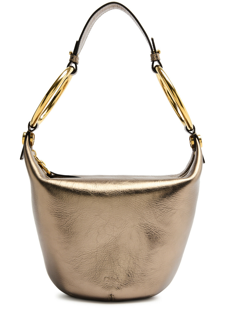 Chloe Bracelet Small Metallic Leather Shoulder bag - Metallic