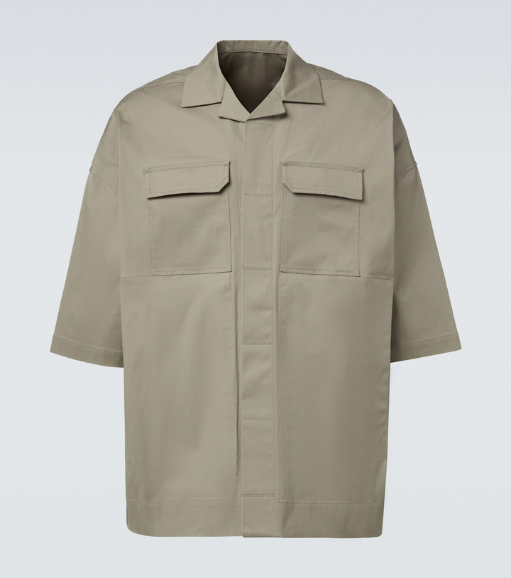 Photo: Rick Owens Magnum Tommy cotton-blend poplin shirt