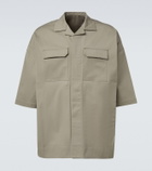 Rick Owens Magnum Tommy cotton-blend poplin shirt