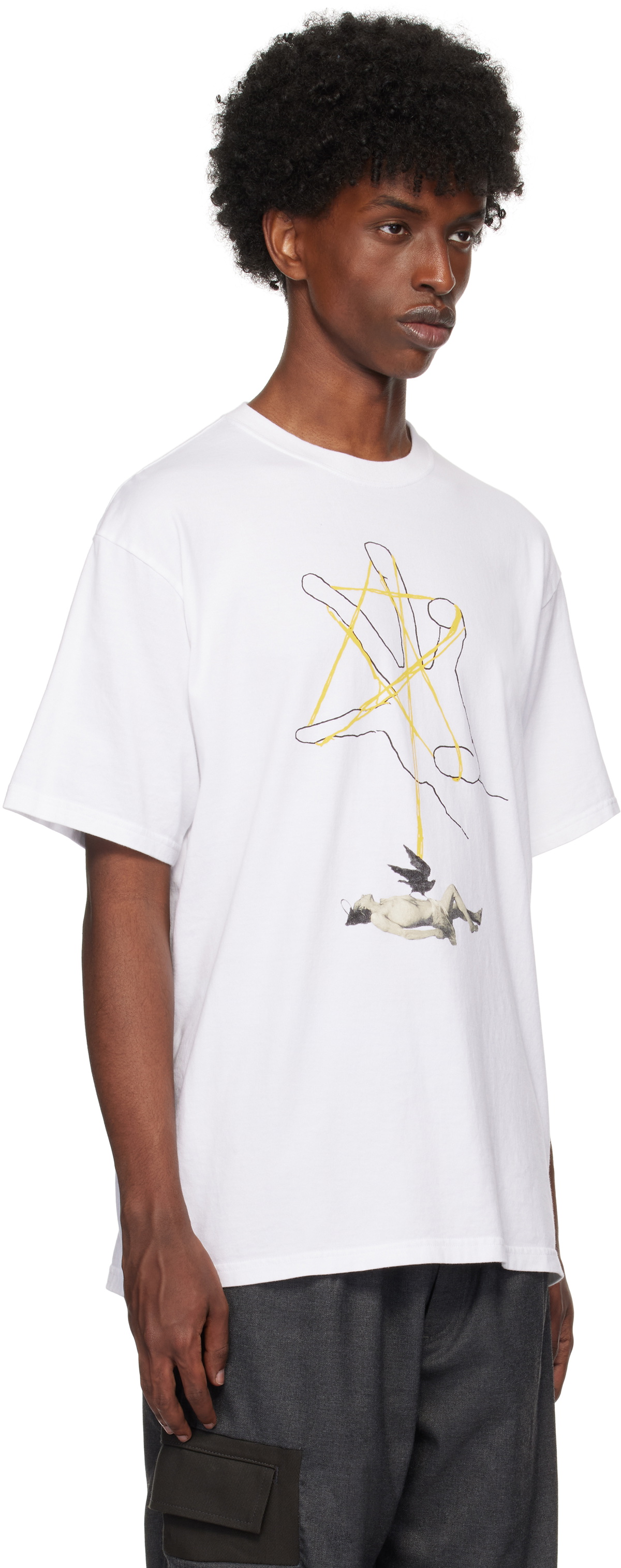 UNDERCOVER White UC2D3806 T-shirt Undercover