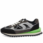 Axel Arigato Men's Sonar Sneakers in Grey/Green