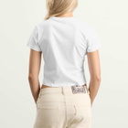 Dime Women's Cursive Denim T-Shirt in White