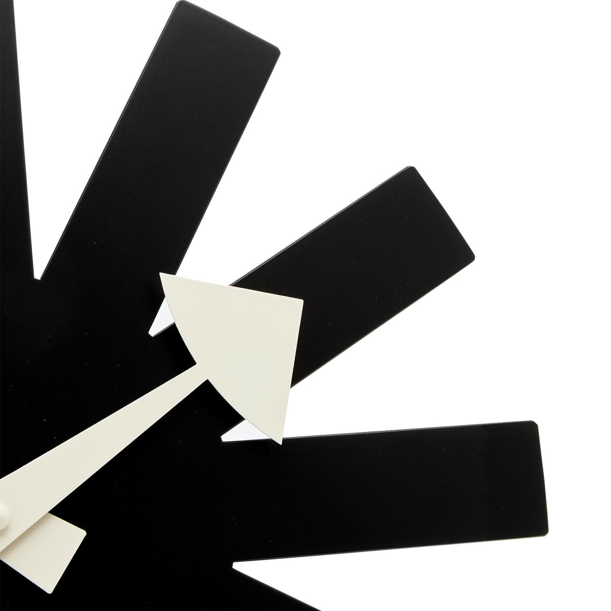 Vitra Asterisk Wall Clock - George Nelson in Black