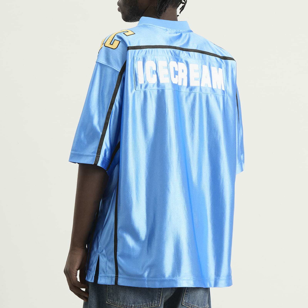 ICECREAM Men's IC Football Shirt in Blue