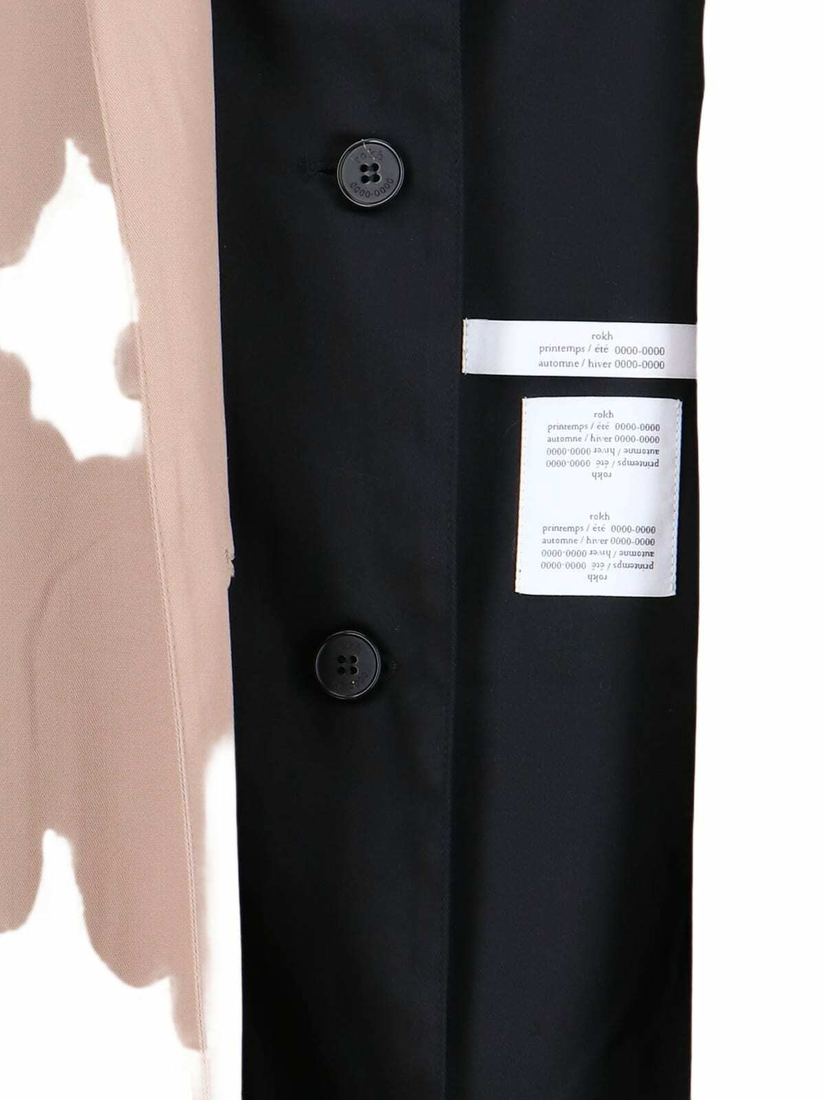 Rokh Double Layer Trench Coat Rokh