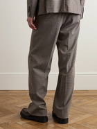 Barena - Straight-Leg Checked Twill Suit Trousers - Brown