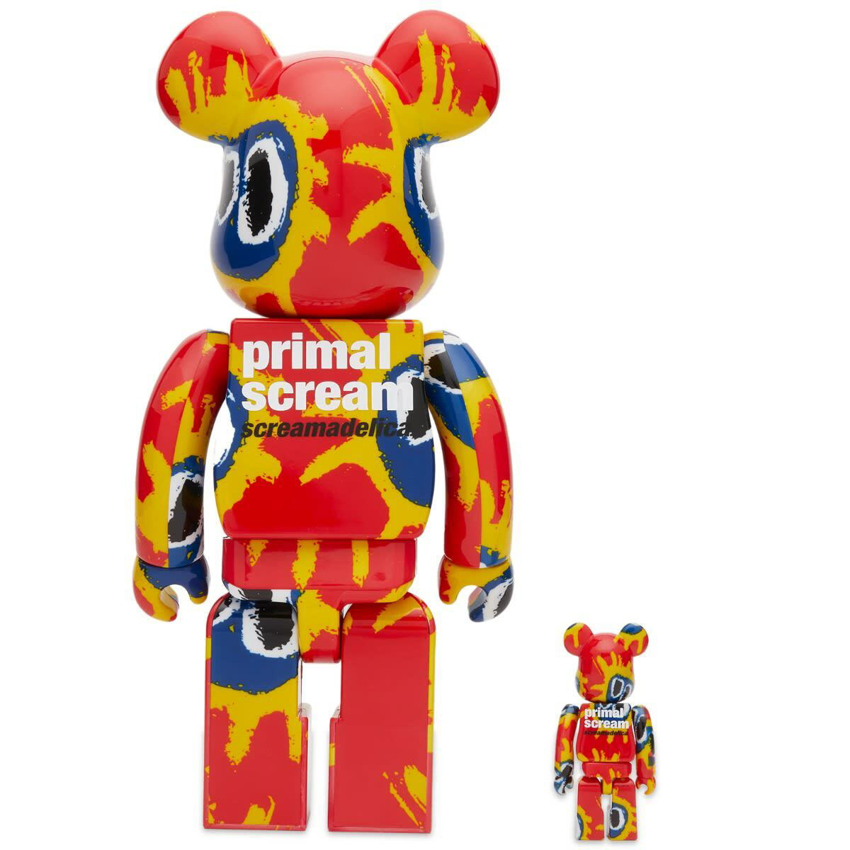 Medicom BE@RBRICK Primal Scream Screamadelica 100%&400% in