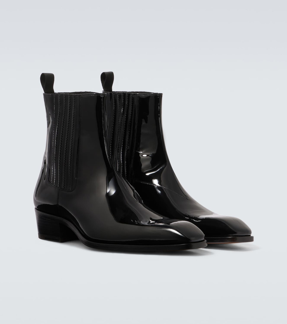 Tom Ford Patent leather Chelsea boots