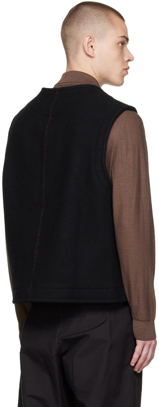 3MAN Black Blanket Vest