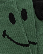 Market Smiley Oversized Socks Green - Mens - Socks