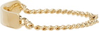 A.P.C. Gold Darwin Bracelet