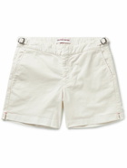 Orlebar Brown - Bulldog Slim-Fit Cotton-Twill Shorts - White