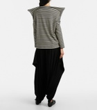 Junya Watanabe High-rise wool tapered pants