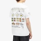 Space Available Men's Seaweed Research T-Shirt in Off White