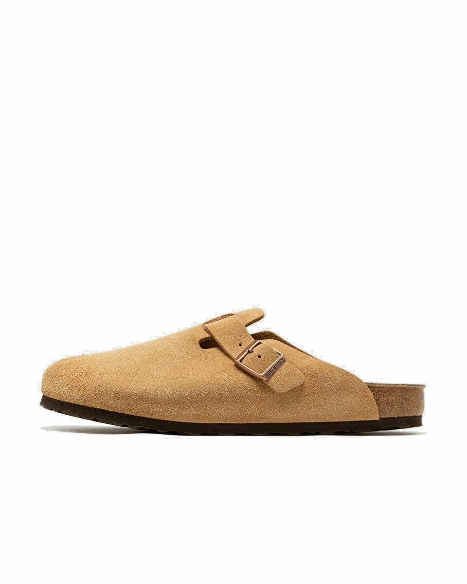 Photo: Birkenstock Boston Vl Beige - Mens - Sandals & Slides