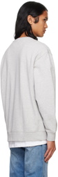 Levi's Gray Relaxed Graphic Sweatshirt