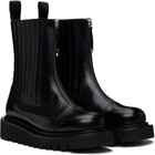 Toga Virilis SSENSE Exclusive Black Leather Chelsea Boots