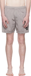 Stone Island Pink B100004 Nylon Metal ECONYL Swim Shorts