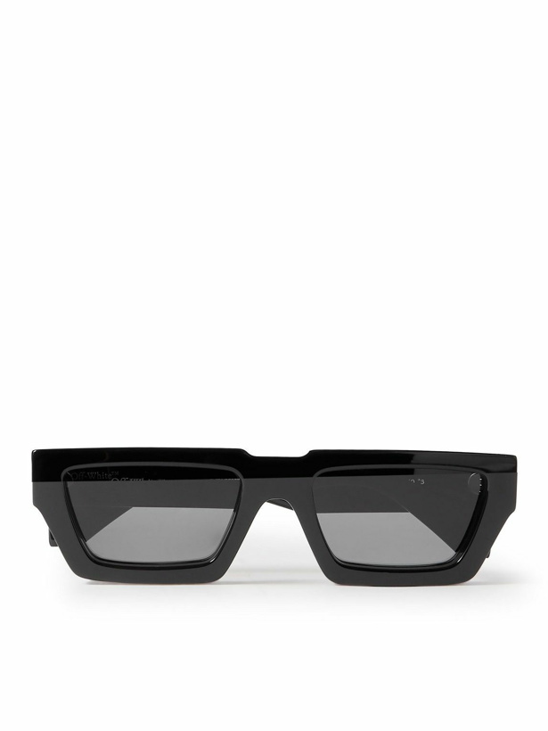 Photo: Off-White - Manchester Square-Frame Acetate Sunglasses