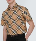 Burberry Burberry Check cotton poplin shirt