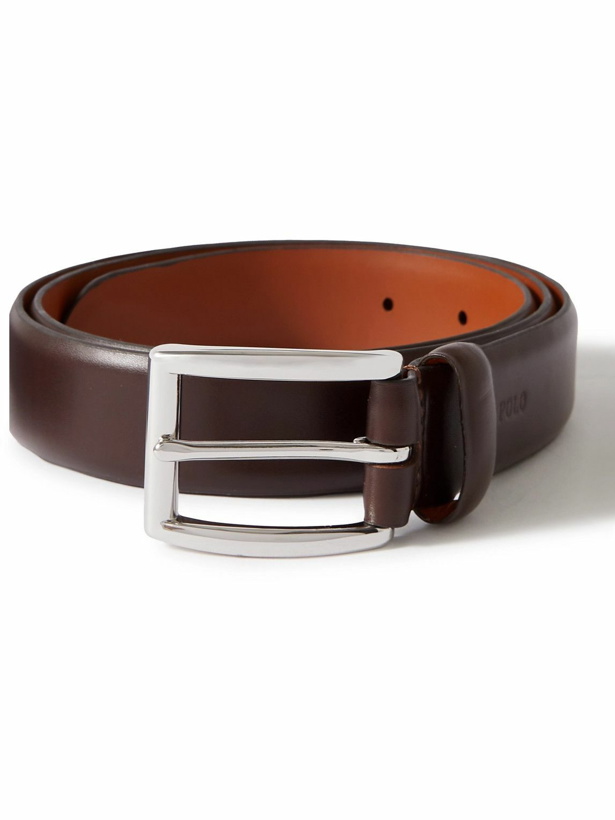 Photo: Polo Ralph Lauren - 3cm Leather Belt - Brown