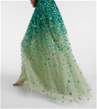 Valentino Embellished tulle gown