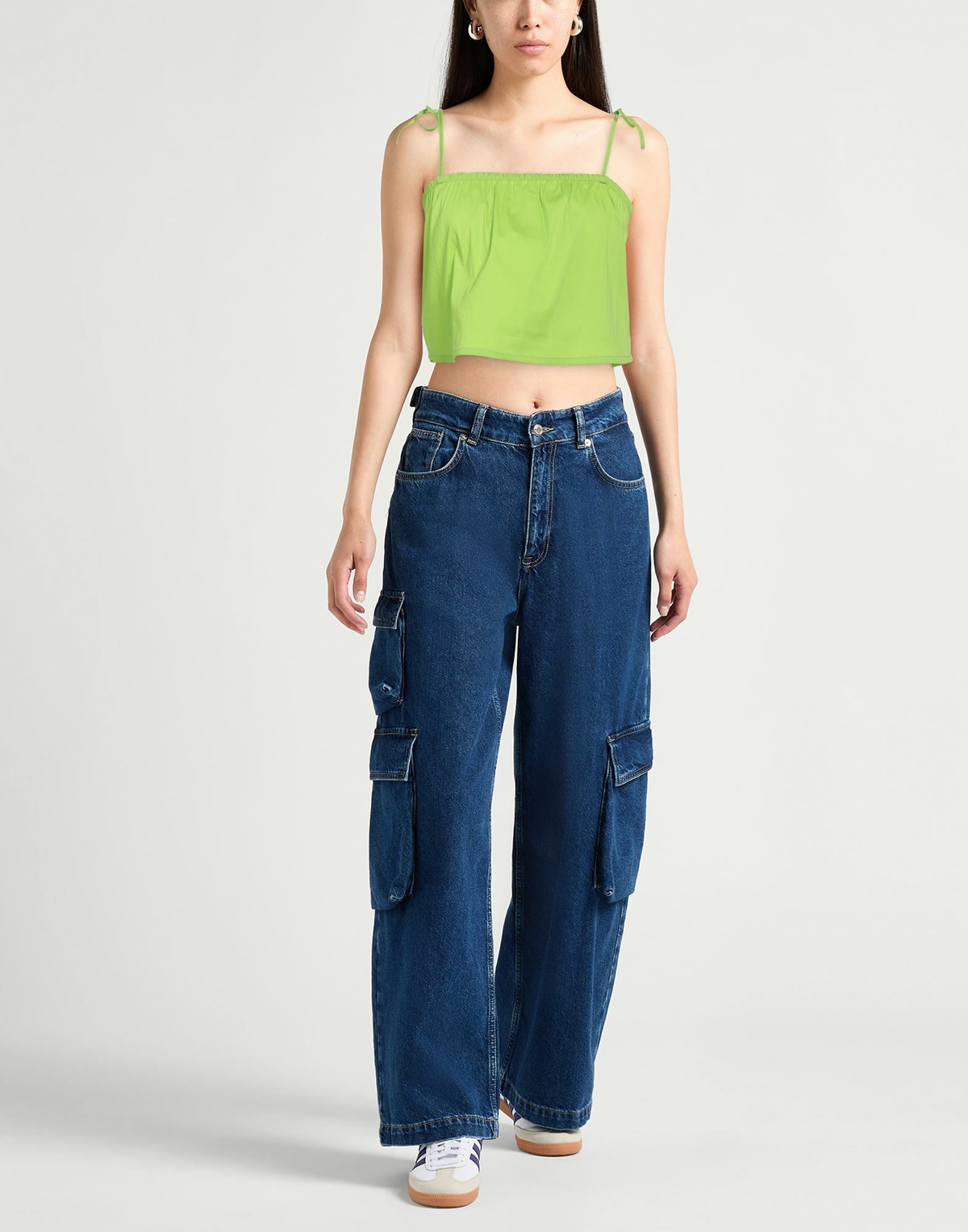Jijil Womens Top Lime in Green