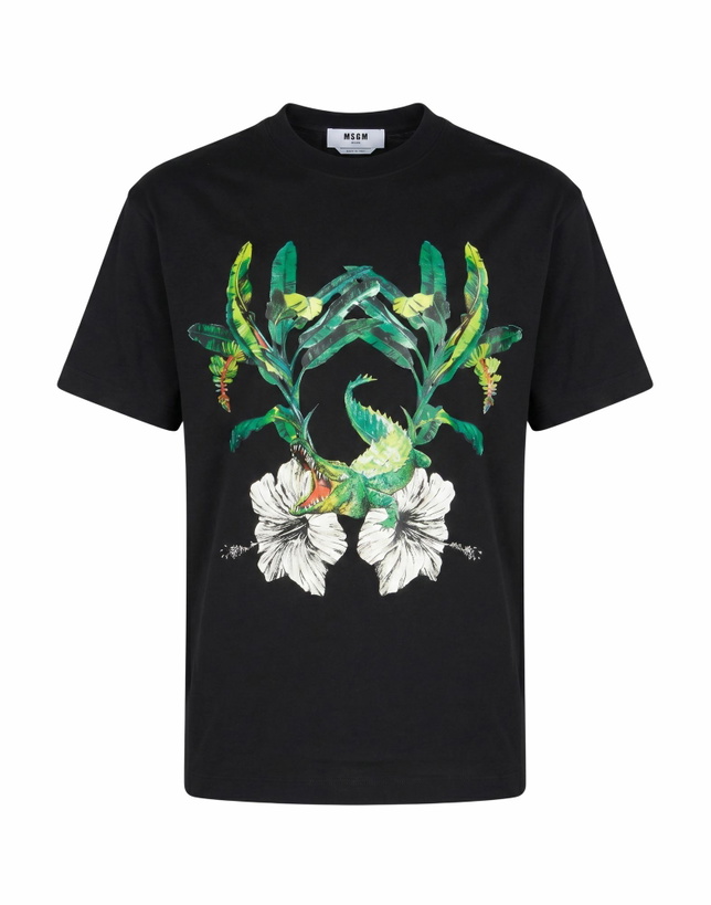 Photo: Msgm Mens T-shirt in Black