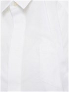 SACAI Cotton Blend Poplin Sleeveless Shirt