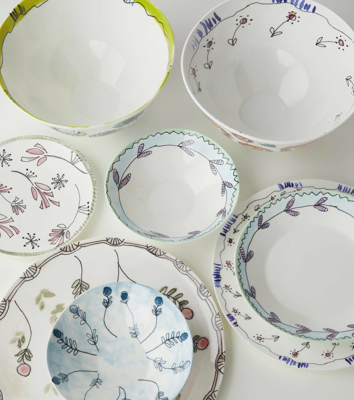 Serax x Marni Mirtillo Tea set of 2 bowls