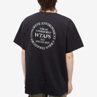 WTAPS Men's Indigredents EX46 T-Shirt in Black