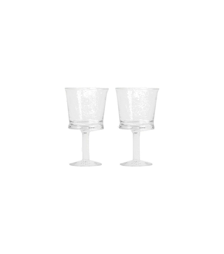 Photo: Nude - Jour set of 2 white wine glasses