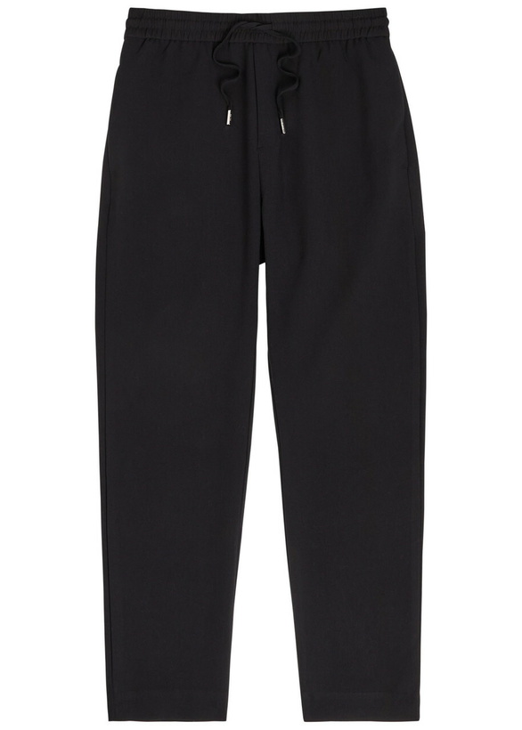 Photo: Raith Emilio Everyday Drawstring Woven Trousers Black
