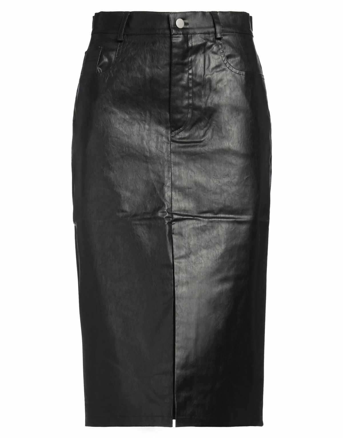 Kassl Editions Womens Midi skirt in Black