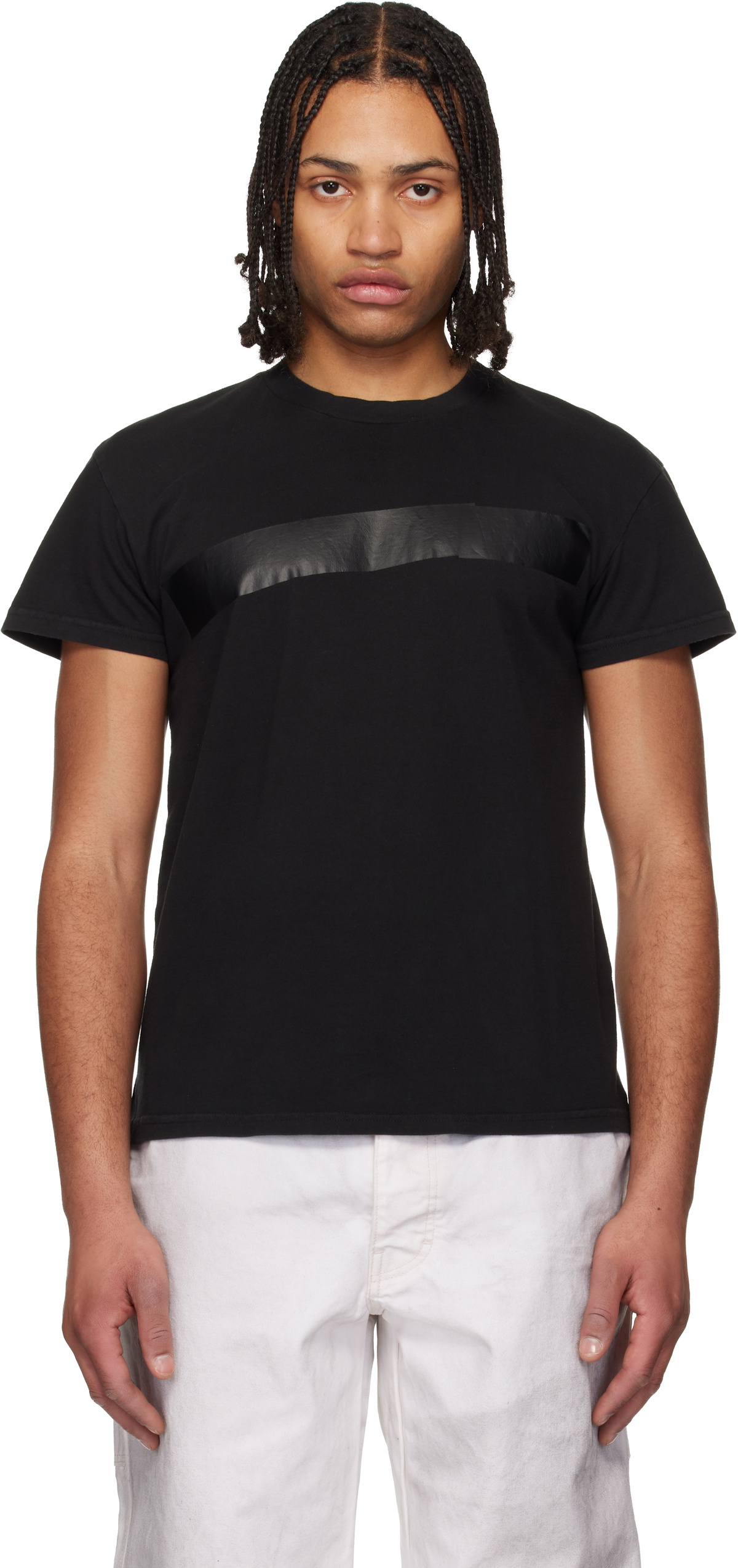 ALEXANDER DIGENOVA Black Duct Tape T-shirt